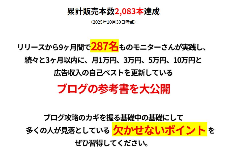 ワントップは販売本数2,083本突破!