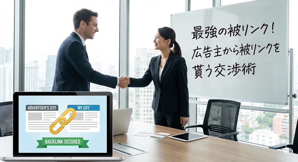 最強の被リンク!広告主から被リンクを貰う交渉術