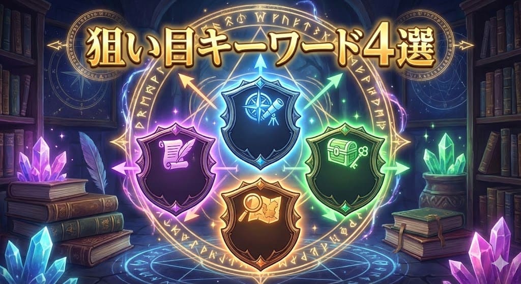 地域関連なら全ジャンルで使える!地域関連ジャンルの狙い目キーワード4選