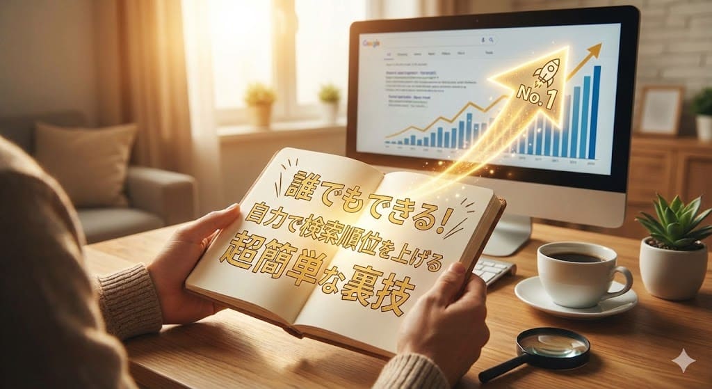 誰でもできる!自力で検索順位を上げる超簡単な裏技